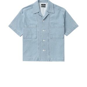 Five CM geometric-print cotton shirt